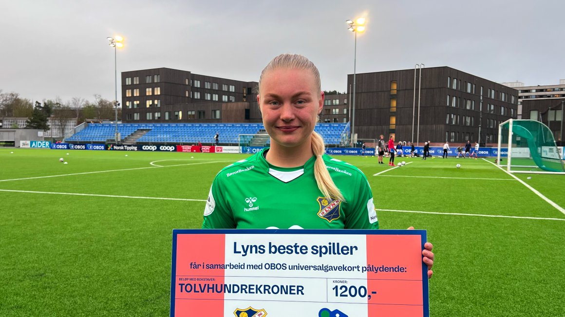OBOS Banens beste mot Bodø/Glimt