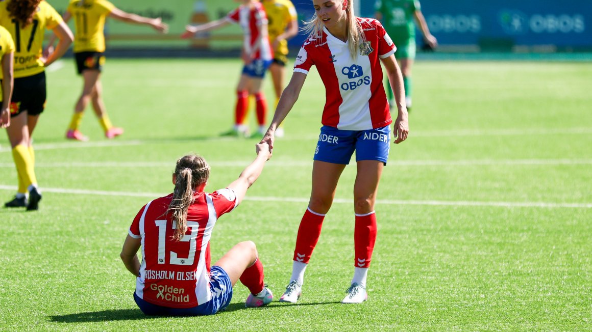 Knepent hjemmetap mot LSK Kvinner