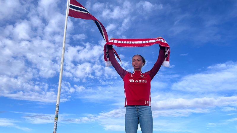 Josefine Birkelund gleder seg til fortsettelsen i Lyn. Foto: Lyn