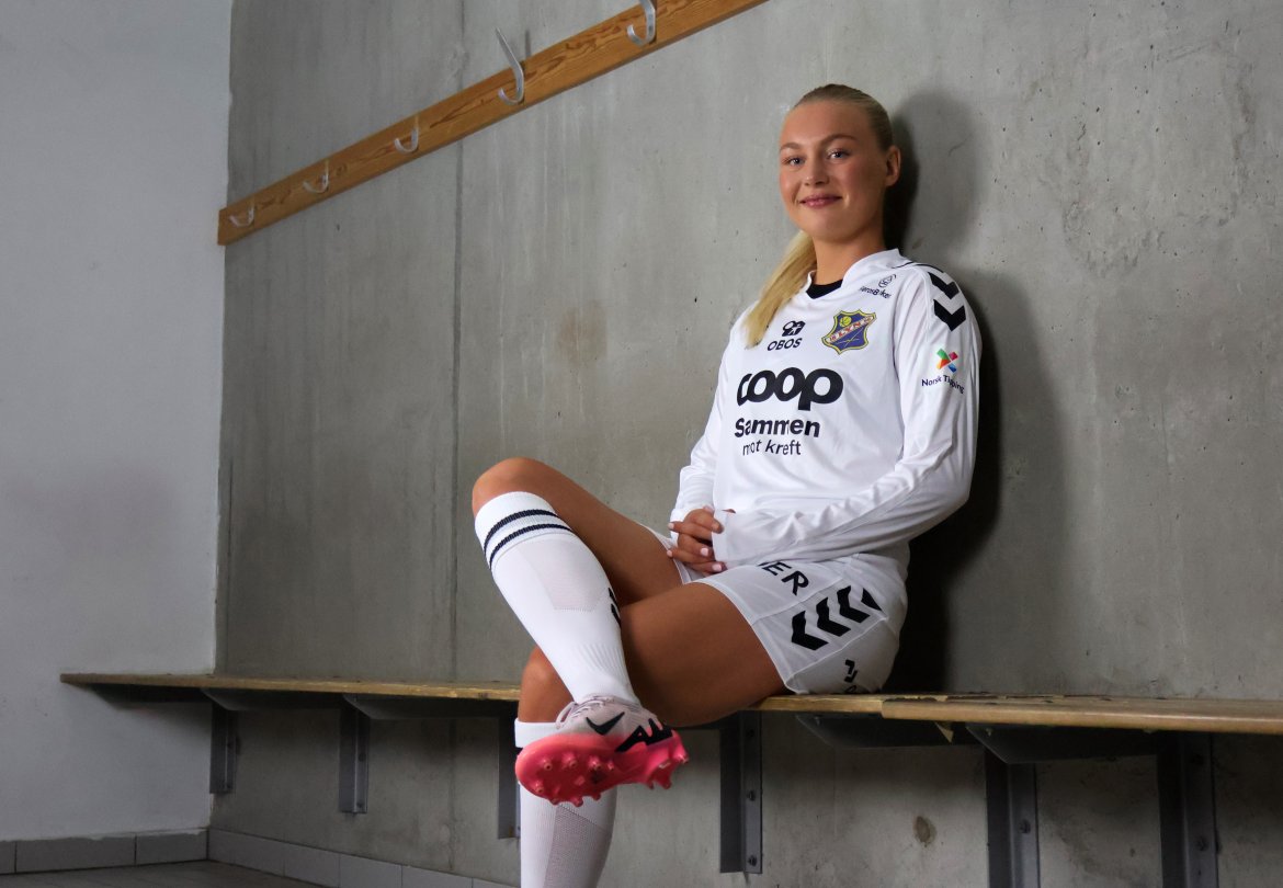 Una Langkås. Foto: Thomas Nordeng / Lyn Damer