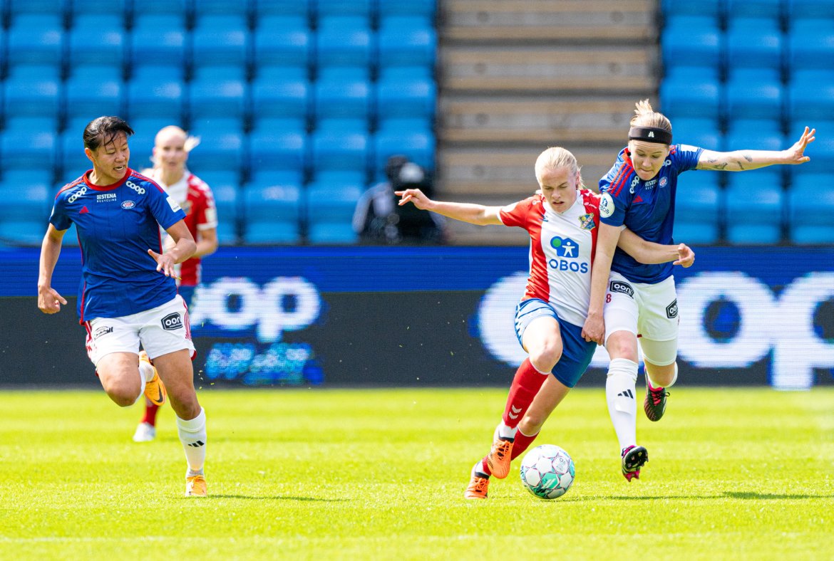 Mot Vålerenga på Ullevaal Stadion i 2023. Foto: Kladd.no / Lars Opstad