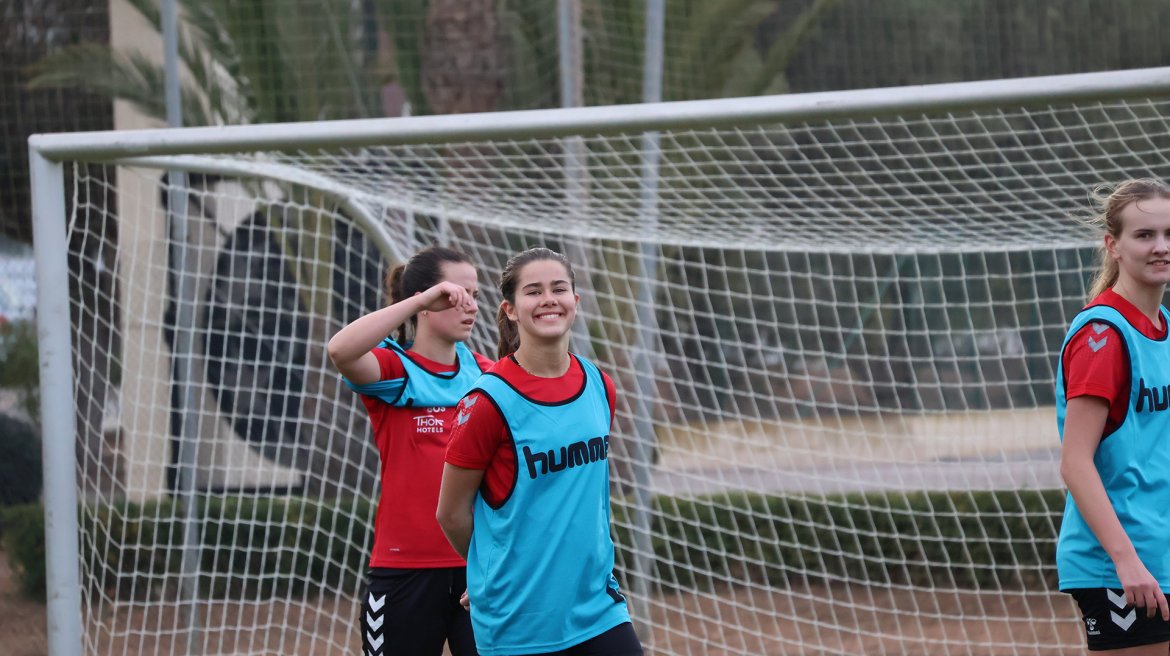 Selma Olderheim med alltid et smil om munnen. Foto: Thomas Nordeng / Lyn Damer