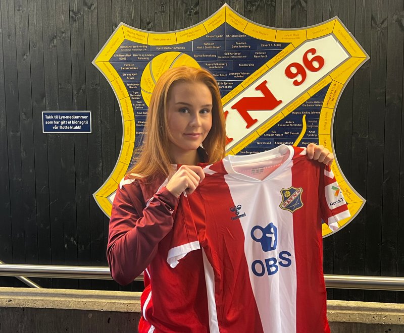 Tuva er klar for Lyn. Foto: Lyn / Thomas Nordeng