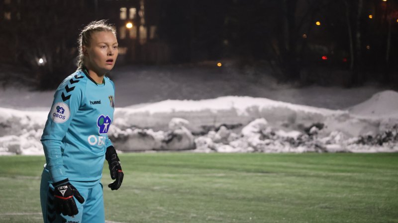 Una Langkås har kommet godt i gang i sin nye klubb. Foto: Thomas Nordeng / Lyn Damer