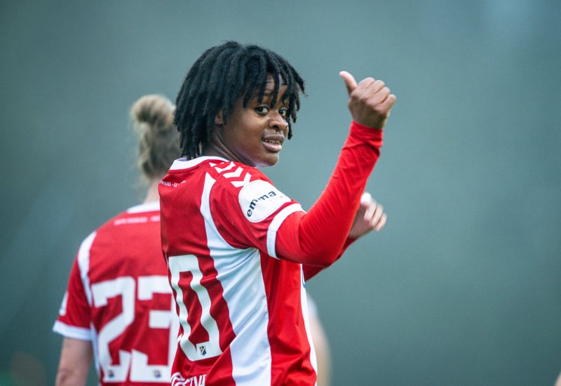 Joshualyn Reeves stortspilte mot Stabæk. Foto: Kladd.no / Lars Opstad