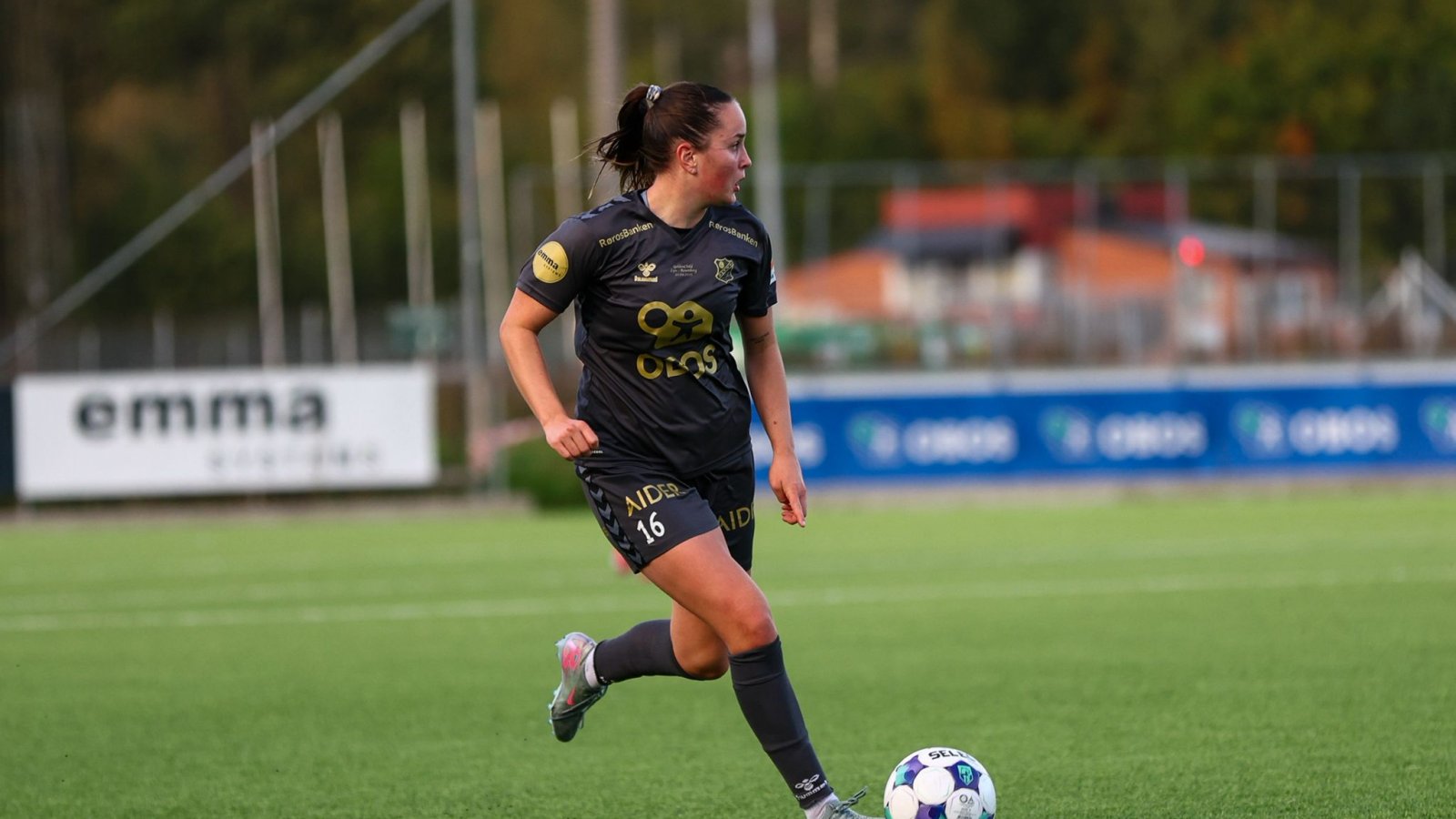 Kajsa Pettersen mot Rosenborg i GoldenChild-kampen 2025. Foto: Petter Alexandersen