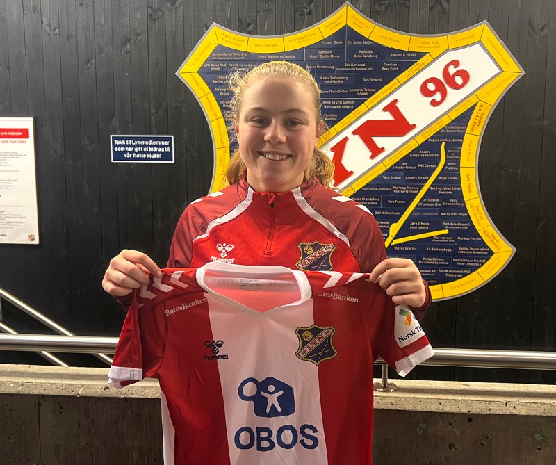 Mille Prestegaard blir A-lagsspiller. Foto: Lyn Damer