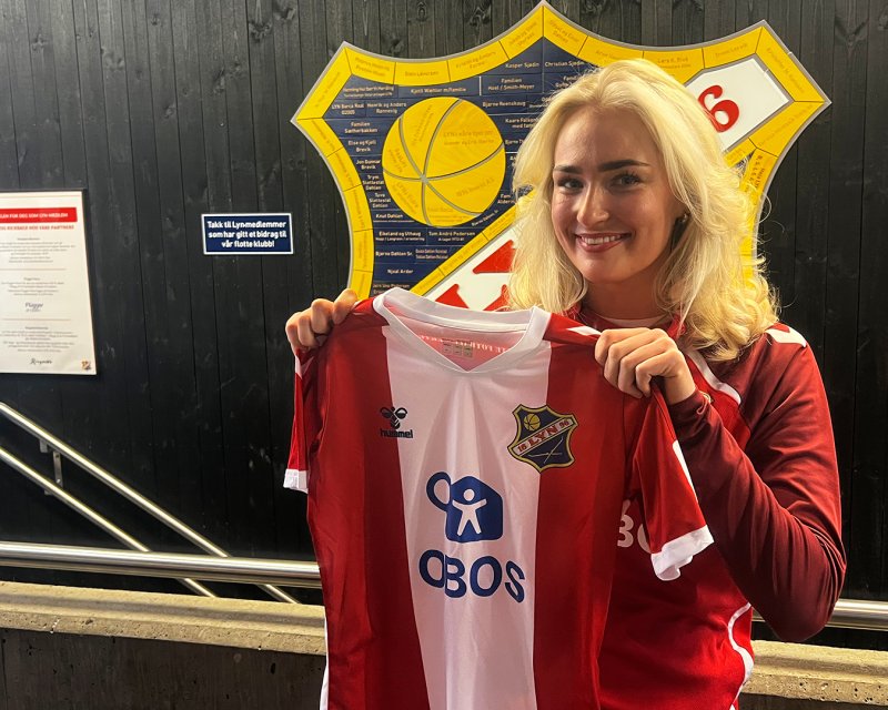 Malene Eide Fredø er klar for to år i Lyn-drakten. Foto: Lyn Damer / Thomas Nordeng