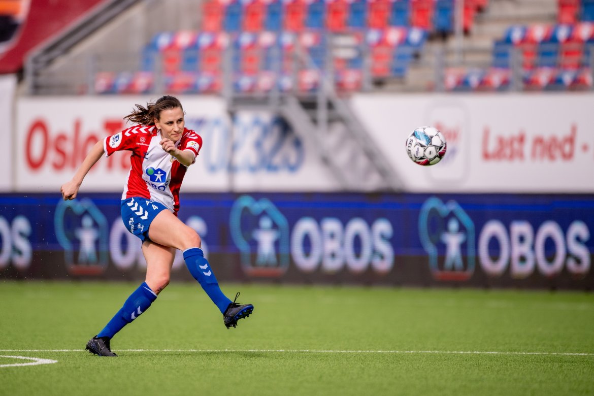 Borte mot Vålerenga i 2024. Foto: Kladd.no / Lars Opstad